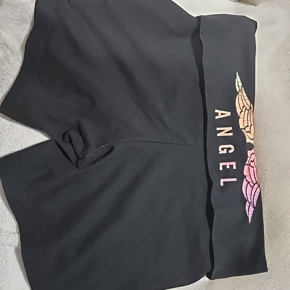 Victoria's Secret Black Angel Bike Shorts
